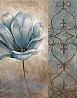 Vivian Flasch Fleur Bleue II painting